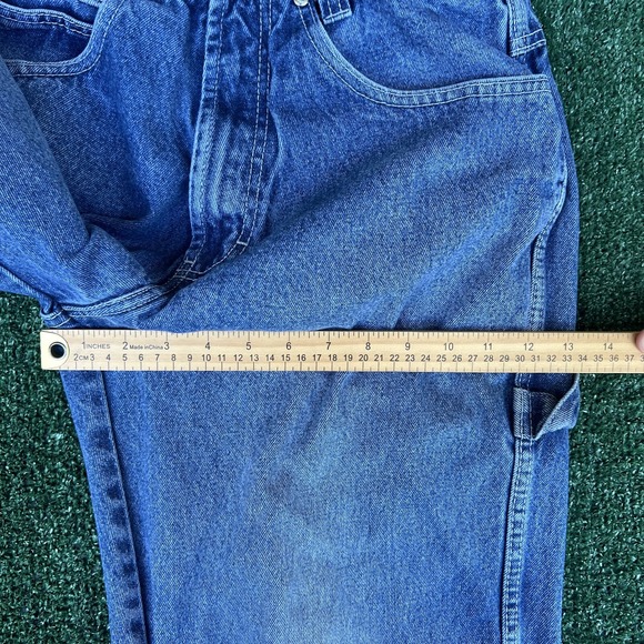 VTG Y2K Men's Outkast Rap Hip Hop Carpenter Relaxed Baggy Straight Jeans 32x32" - Picture 11 of 14